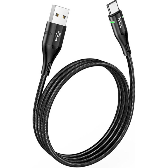 Кабель HOCO U93 Shadow USB-A to Type-C 1.2м Black