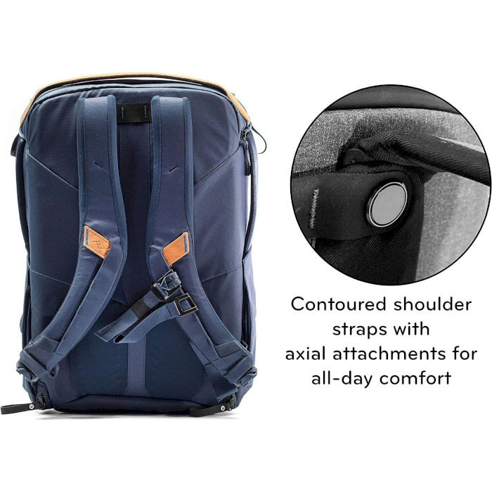 Рюкзак для фото-відеотехніки PEAK DESIGN Everyday Backpack 30L Midnight (BEDB-30-MN-2)