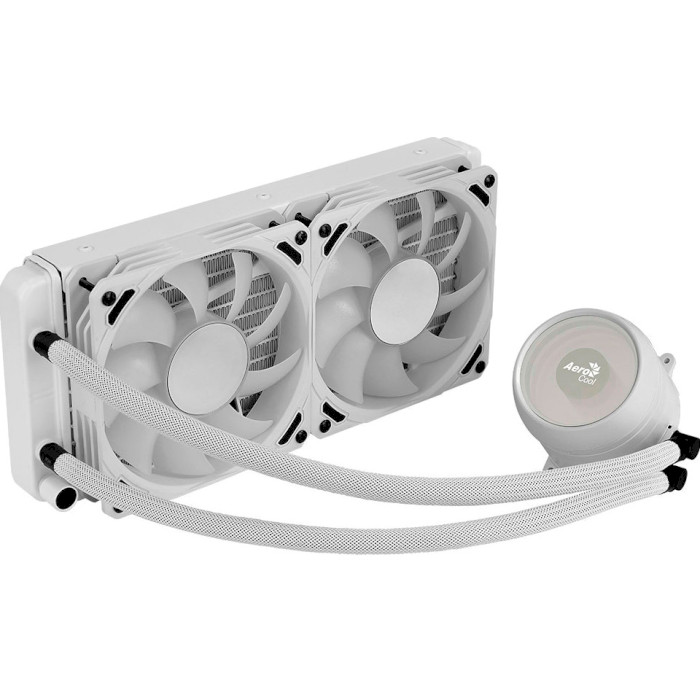 Система водяного охлаждения AEROCOOL MIRAGE L240 White (ACLA-MR24127.73)