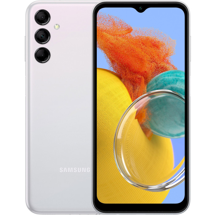 Смартфон SAMSUNG Galaxy M14 4/128GB Silver (SM-M146BZSVSEK)