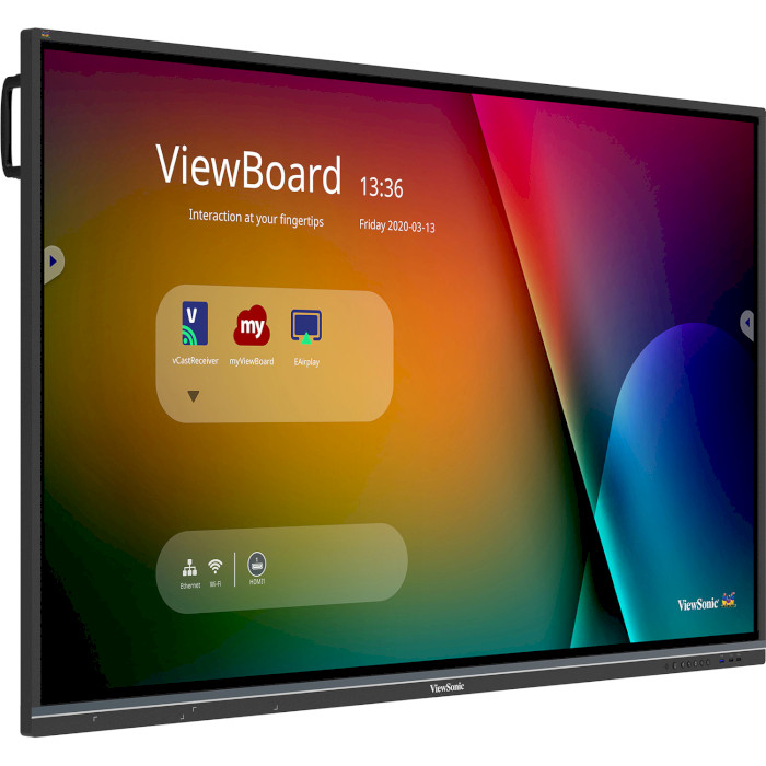 Интерактивный дисплей 75" VIEWSONIC ViewBoard IFP7550-3 4K UHD