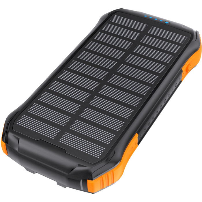 Повербанк з сонячною батареєю CHOETECH B658 Solar Power Bank 10000mAh