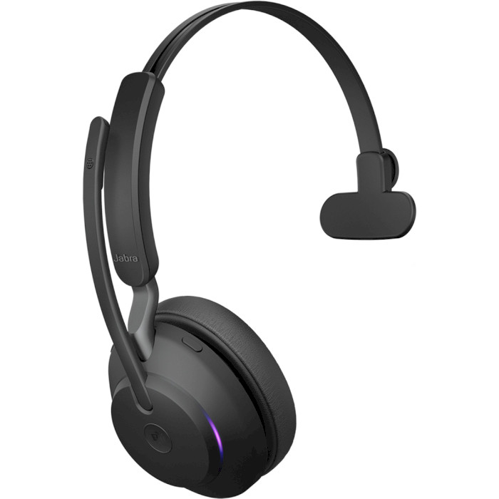 Гарнітура бездротова JABRA Evolve2 65 MS Mono USB-A Black (26599-899-999)