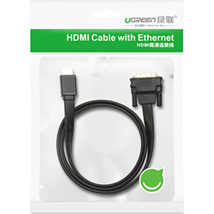 Кабель UGREEN HDMI - DVI 1м Black (30116)