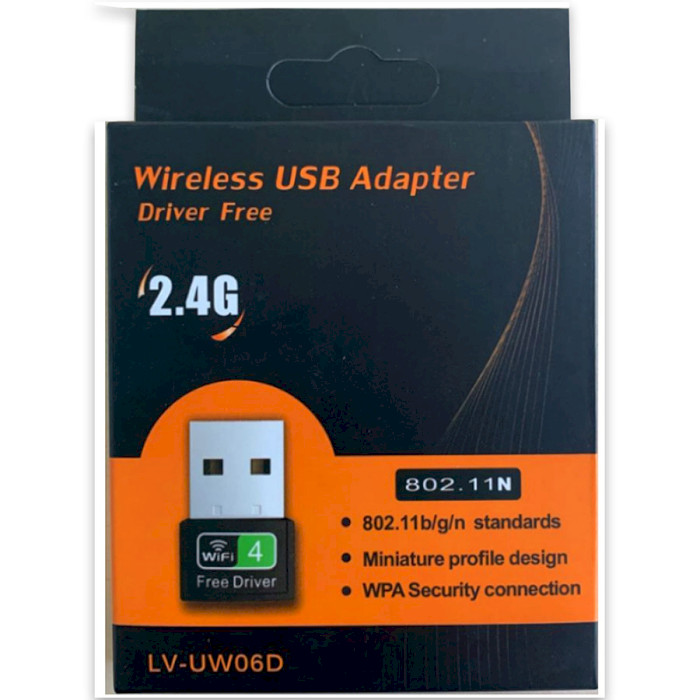 Wi-Fi адаптер PIX-LINK LV-UW06D