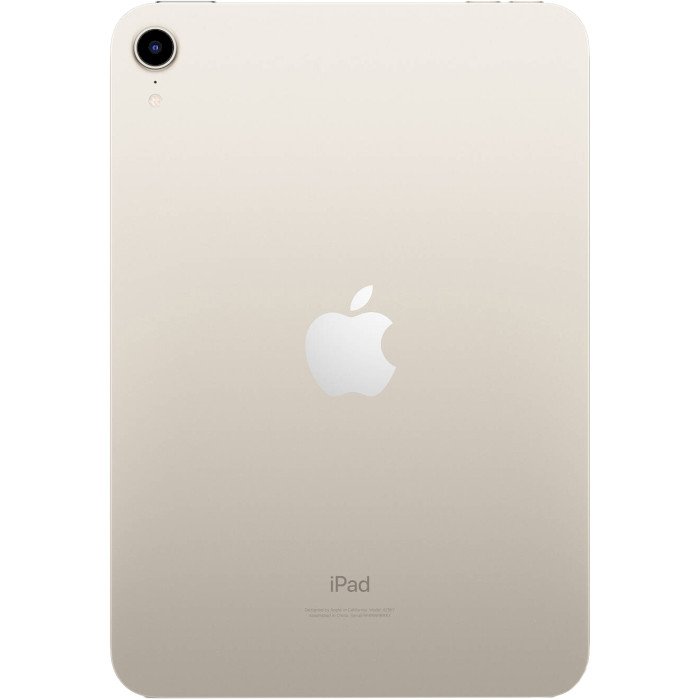 Планшет APPLE iPad mini 6 Wi-Fi 64GB Starlight (MK7P3RK/A)