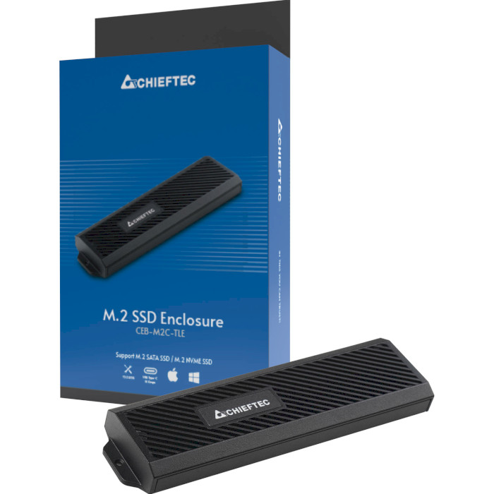 Карман внешний CHIEFTEC CEB-M2C-TLE M.2 SSD to USB 3.2