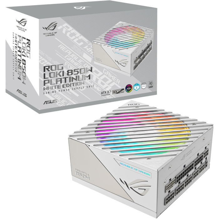 Блок живлення SFX-L 850W ASUS ROG Loki SFX-L 850W Platinum White Edition (90YE00N2-B0NA00)