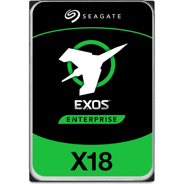 Жорсткий диск 3.5" SEAGATE Exos X18 14TB SATA/512MB (ST14000NM000J)