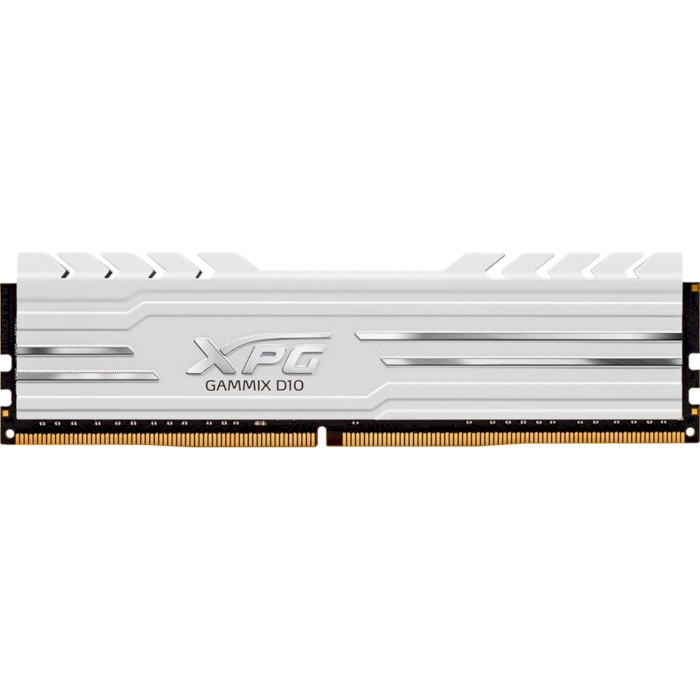 Модуль пам'яті ADATA XPG Gammix D10 White DDR4 3200MHz 16GB Kit 2x8GB (AX4U32008G16A-DW10)