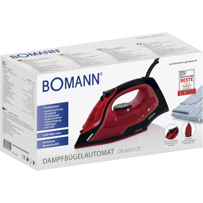 Утюг BOMANN DB 6035 CB