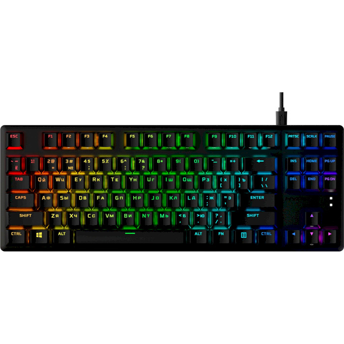 Клавиатура HYPERX Alloy Origins Core PBT HX Aqua Black (639N9AA)