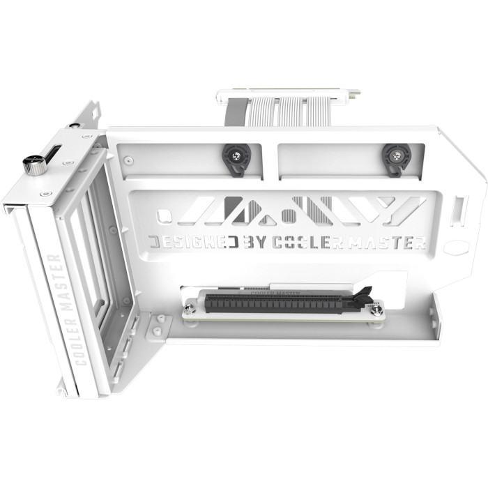 Райзер для вертикального встановлення відеокарти COOLER MASTER Universal Vertical GPU Holder Kit v3 White (MCA-U000R-WFVK03)