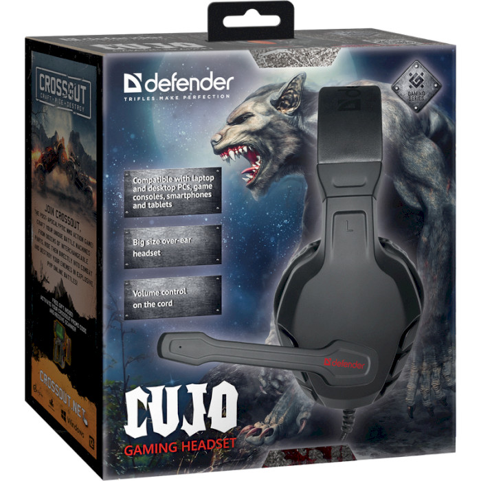 Навушники геймерскі DEFENDER Cujo (64505)