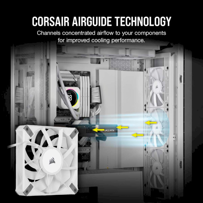 Вентилятор CORSAIR AF120 Elite High Performance White (CO-9050142-WW)