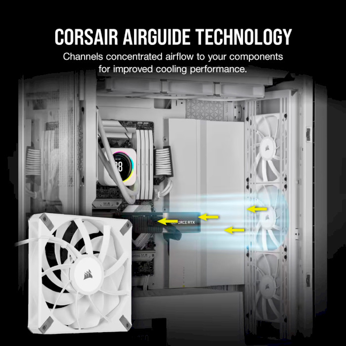 Вентилятор CORSAIR AF140 Elite High Performance White (CO-9050143-WW)