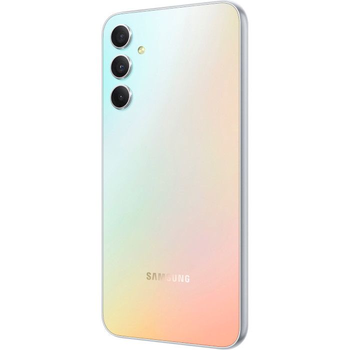 Смартфон SAMSUNG Galaxy A34 5G 8/256GB Awesome Silver (SM-A346EZSESEK)