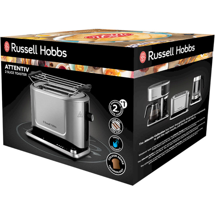 Тостер RUSSELL HOBBS Attentiv (26210-56)