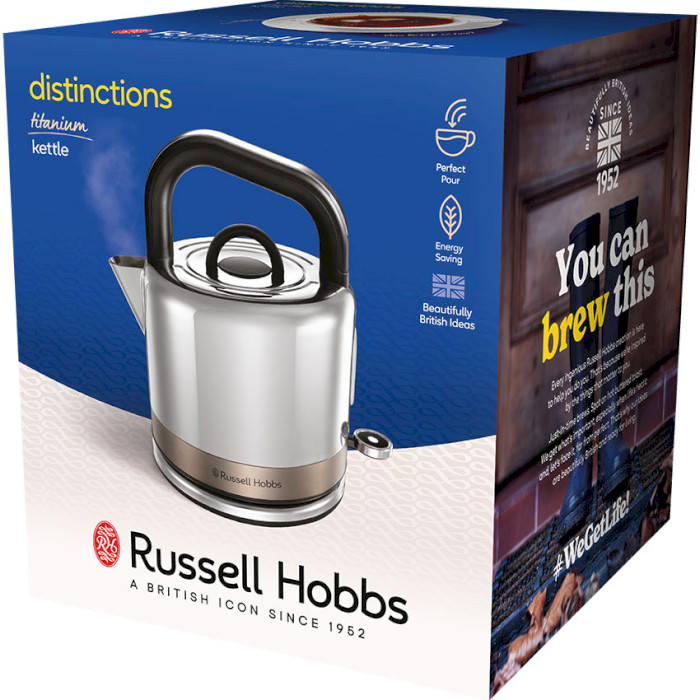 Электрочайник RUSSELL HOBBS Distinctions Titanium (26422-70)