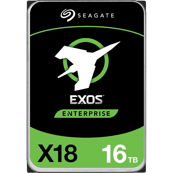 Жёсткий диск 3.5" SEAGATE Exos X18 16TB SAS 7.2K (ST16000NM004J)