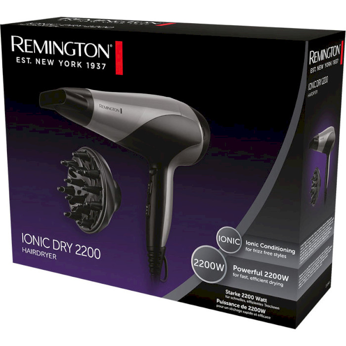 Фен REMINGTON D3190S Ionic Dry