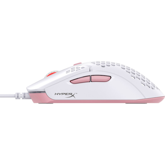 Мышь игровая HYPERX Pulsefire Haste White/Pink (4P5E4AA)