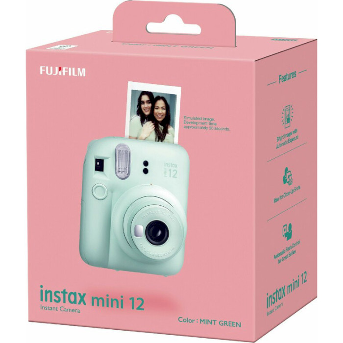 Камера миттєвого друку FUJIFILM Instax Mini 12 Mint Green (16806119)