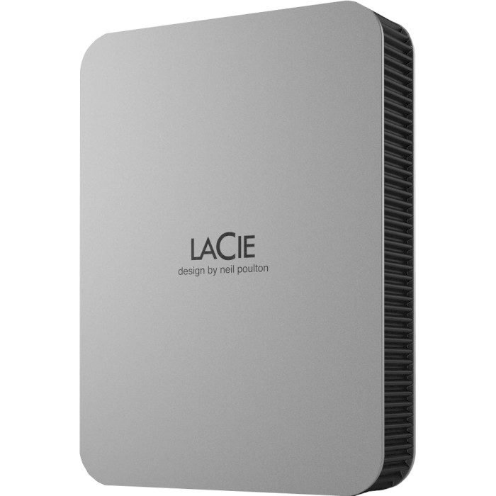 Портативный жёсткий диск LACIE Mobile Drive 4TB USB3.2 Moon Silver (STLP4000400)