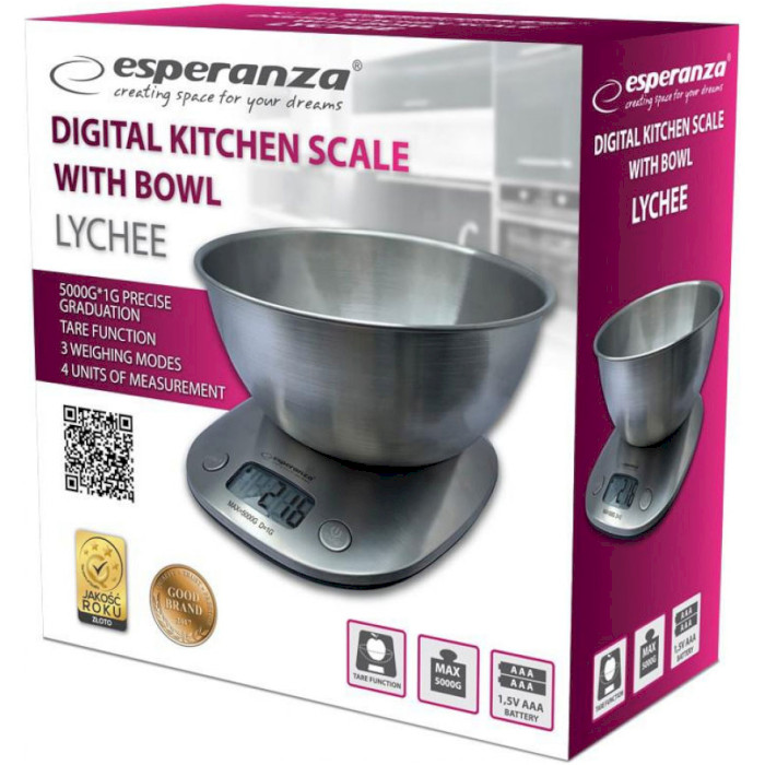 Кухонные весы ESPERANZA Lychee (EKS008)