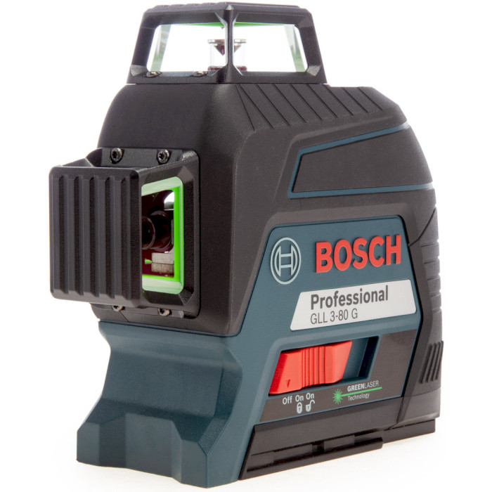 Нівелір лазерний BOSCH GLL 3-80 G Professional + кейс (0.601.063.Y00)