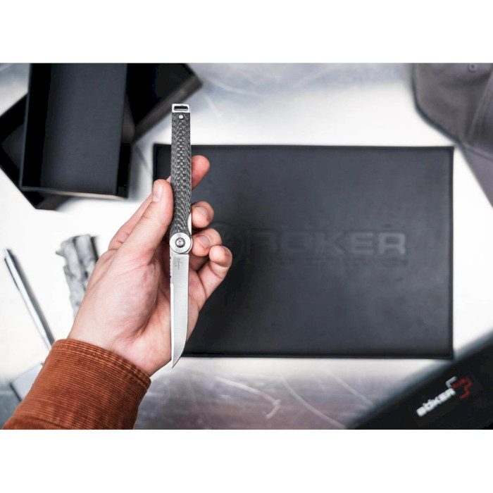 Складной нож BOKER Plus Kaizen Carbon (01BO383)