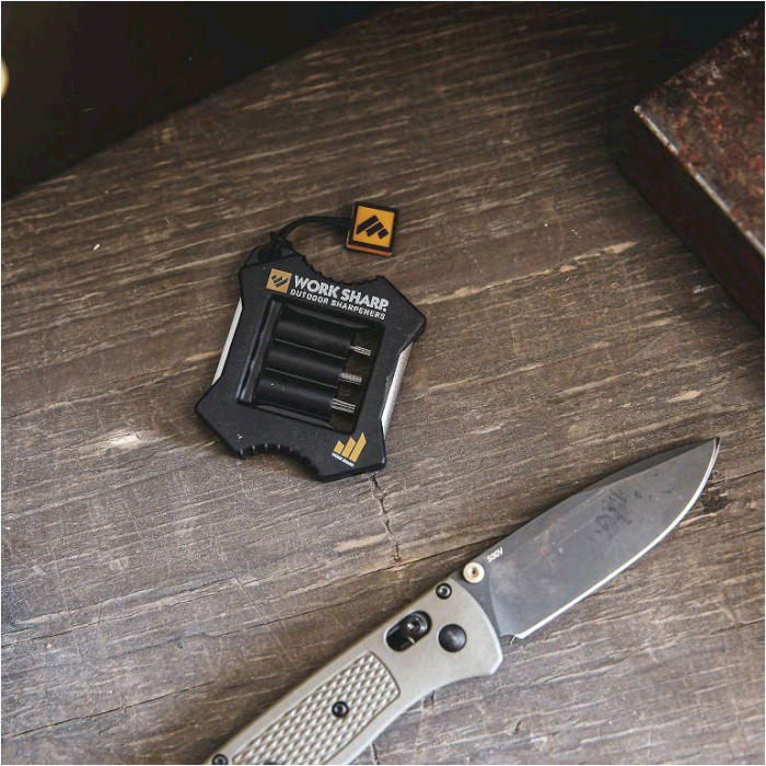 Точилка для ножей WORK SHARP Micro Sharpener & Knife Tool 600 грит (WSEDCMCR-I)