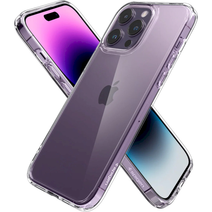 Чехол SPIGEN Ultra Hybrid для iPhone 14 Pro Max Crystal Clear (ACS04816)