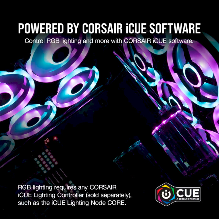 Вентилятор CORSAIR iCUE QL120 RGB PWM (CO-9050097-WW)