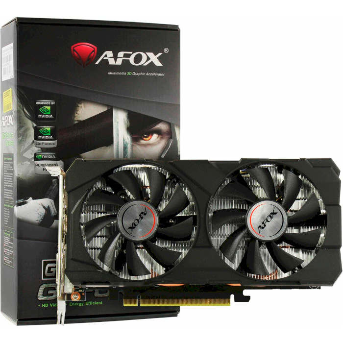 Відеокарта AFOX GTX 1660 Ti (AF1660TI-6144D6H4)