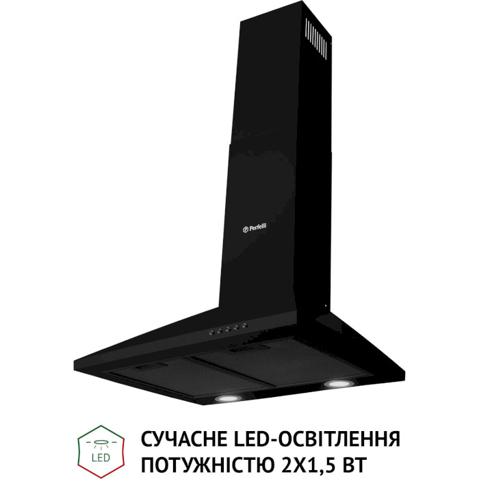 Витяжка PERFELLI K 5210 BL 700 LED