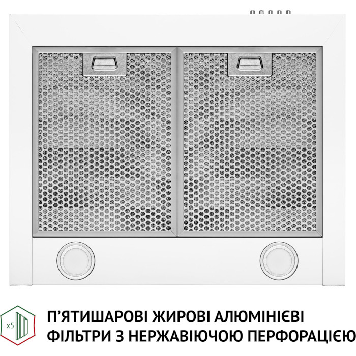 Вытяжка PERFELLI K 6210 WH 700 LED