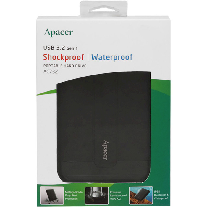 Портативний жорсткий диск APACER AC732 1TB USB3.2 (AP1TBAC732B-1)