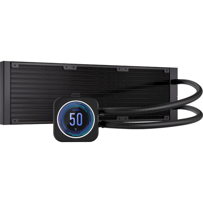Система водяного охолодження CORSAIR iCUE H150i Elite LCD XT Black (CW-9060075-WW)