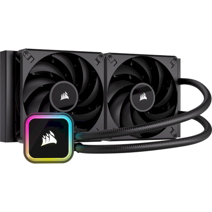 Система водяного охолодження CORSAIR iCUE H115i Elite RGB Black (CW-9060059-WW)