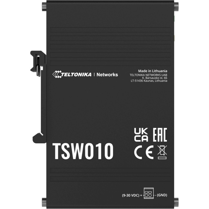 Комутатор TELTONIKA TSW010 DIN Rail Switch