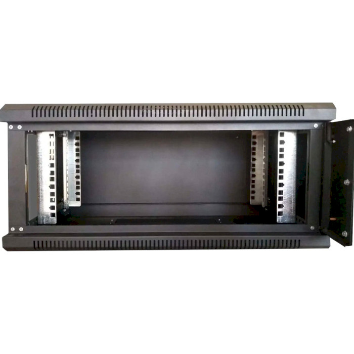 Настінна шафа HYPERNET WMNC-45-4U-Black (4U, 600x450мм, RAL9005)