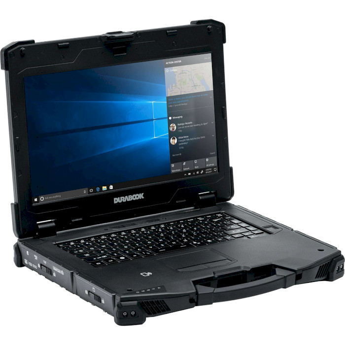 Защищённый ноутбук DURABOOK Z14I Black (Z4E2C3DE3BBX)
