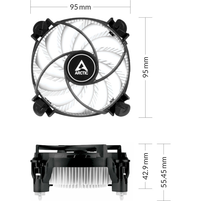 Кулер для процесора ARCTIC Alpine 17 LP (ACALP00042A)