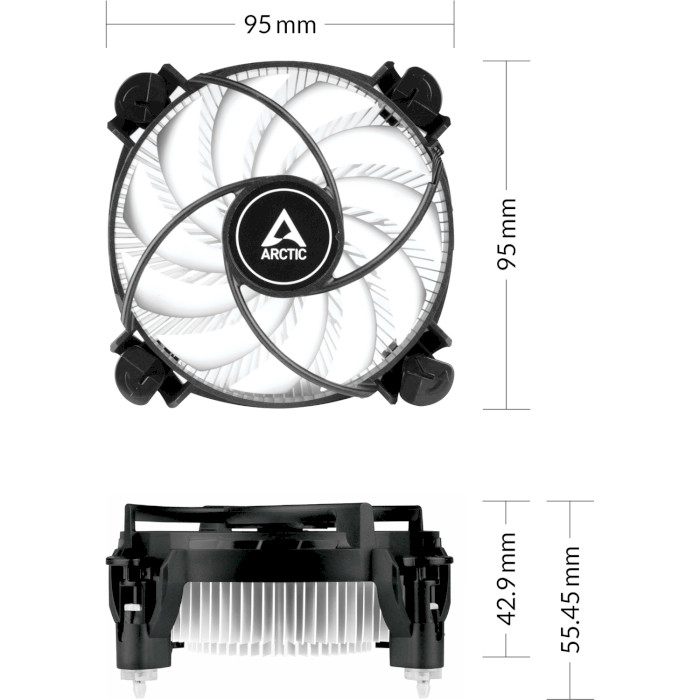Кулер для процессора ARCTIC Alpine 17 LP (ACALP00042A)
