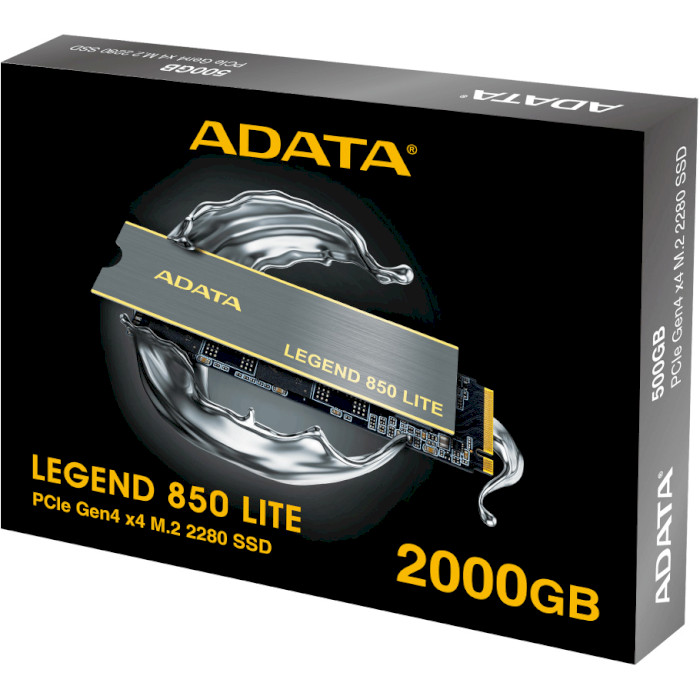 SSD диск ADATA Legend 850 Lite 2TB M.2 NVMe (ALEG-850L-2000GCS)