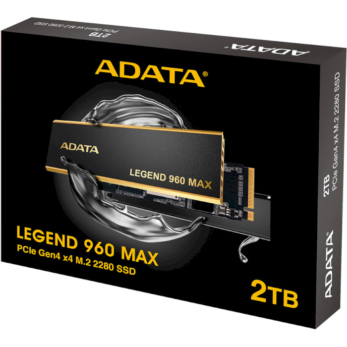 SSD диск ADATA Legend 960 Max 2TB M.2 NVMe (ALEG-960M-2TCS)