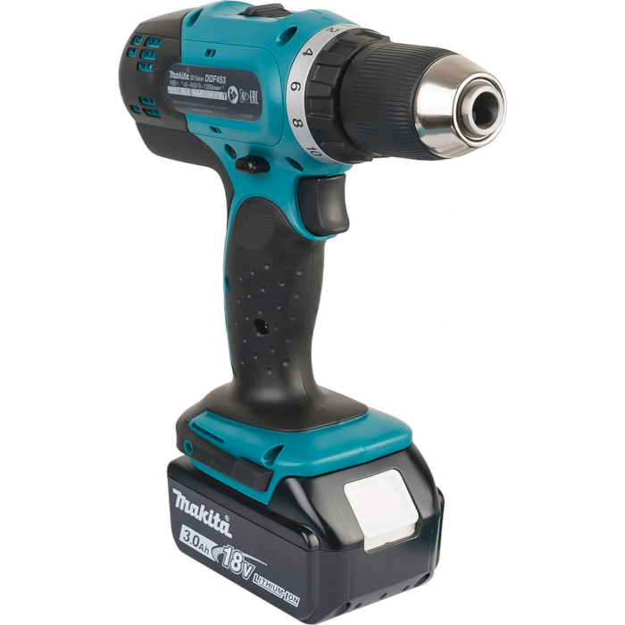 Аккумуляторная дрель-шуруповёрт MAKITA DDF453RFE