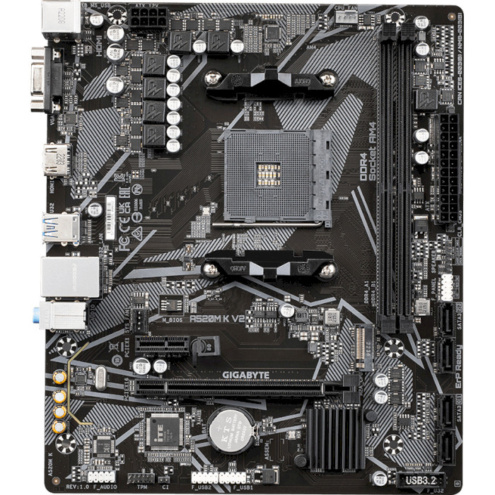 Материнська плата GIGABYTE A520M K V2