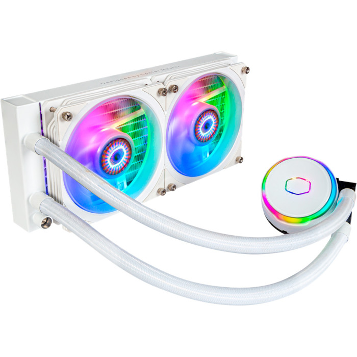 Система водяного охлаждения COOLER MASTER MasterLiquid PL240 Flux White Edition (MLY-D24M-A23PZ-RW)